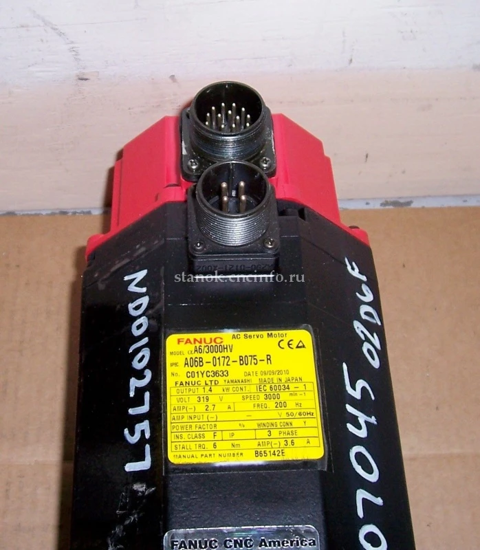 A06B-0172-B675 сервомотор Fanuc