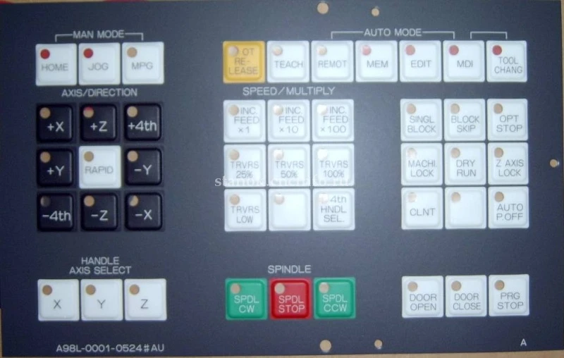 Клавиатура для станков с ЧПУ Fanuc A98L-0001-0524#AU