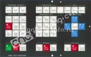 Клавиатура для станков с ЧПУ Fanuc A98L-0001-0524#DM